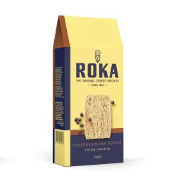 ROKA CHEDDAR E BLACK PEPPER...